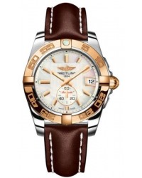 Breitling Galactic 36 Automatic  Automatic Unisex Watch, Stainless Steel & Rose Gold, Mother Of Pearl Dial, C3733012.A724.417X