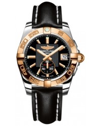 Breitling Galactic 36 Automatic  Automatic Unisex Watch, Stainless Steel & Rose Gold, Black Dial, C3733012.BA54.414X