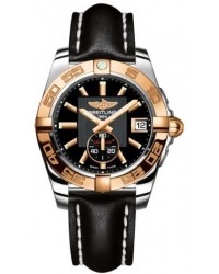 Breitling Galactic 36 Automatic  Automatic Unisex Watch, Stainless Steel & Rose Gold, Black Dial, C3733012.BA54.415X