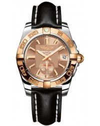 Breitling Galactic 36 Automatic  Automatic Unisex Watch, Stainless Steel & Rose Gold, Bronze Dial, C3733012.Q584.414X