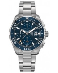 Tag Heuer Aquaracer  Automatic Men's Watch, Stainless Steel, Blue Dial, CAY211B.BA0927
