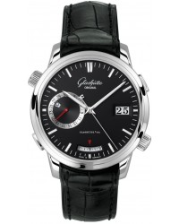 Glashutte Original Senator  Automatic Men's Watch, Stainless Steel, Black Dial, 100-13-02-02-04