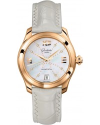 Glashutte Original Lady Serenade  Automatic Women's Watch, 18K Rose Gold, Mother Of Pearl & Diamonds Dial, 1-39-22-12-01-44