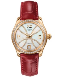 Glashutte Original Lady Serenade  Automatic Women's Watch, 18K Rose Gold, Mother Of Pearl & Diamonds Dial, 1-39-22-14-11-44