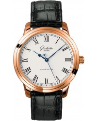 Glashutte Original Senator  Automatic Men's Watch, 18K Rose Gold, Silver Dial, 1-39-59-01-05-04