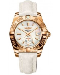 Breitling Galactic 36 Automatic  Automatic Unisex Watch, 18K Rose Gold, Mother Of Pearl Dial, H3733012.A724.236X
