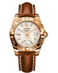 Breitling Galactic 36 Automatic  Automatic Unisex Watch, 18K Rose Gold, Mother Of Pearl Dial, H3733012.A724.412X