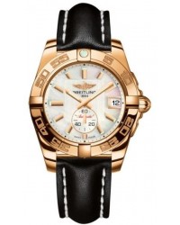 Breitling Galactic 36 Automatic  Automatic Unisex Watch, 18K Rose Gold, Mother Of Pearl Dial, H3733012.A724.415X