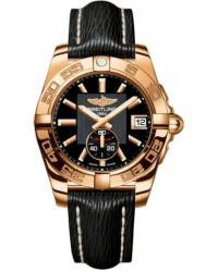 Breitling Galactic 36 Automatic  Automatic Unisex Watch, 18K Rose Gold, Black Dial, H3733012.BA54.213X