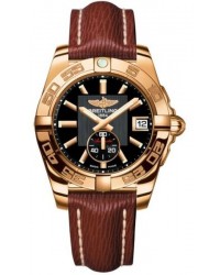 Breitling Galactic 36 Automatic  Automatic Unisex Watch, 18K Rose Gold, Black Dial, H3733012.BA54.216X