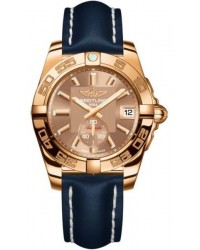 Breitling Galactic 36 Automatic  Automatic Unisex Watch, 18K Rose Gold, Bronze Dial, H3733012.Q584.199X
