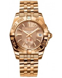 Breitling Galactic 36 Automatic  Automatic Unisex Watch, 18K Rose Gold, Bronze Dial, H3733012.Q584.376H