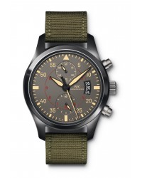 IWC Pilots  Chronograph Automatic Men's Watch, Titanium, Grey Dial, IW388002