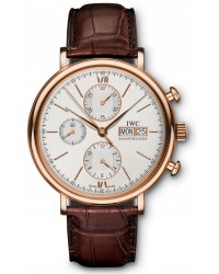 IWC Portofino  Automatic Men's Watch, 18K Rose Gold, Silver Dial, IW391020