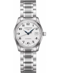 Longines Master Collection  Automatic Women's Watch, Stainless Steel, Silver Dial, L2.257.4.78.6