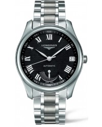 Longines Master  Automatic Men's Watch, Stainless Steel, Black Dial, L2.666.4.51.6