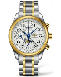 Longines Master  Automatic Men's Watch, Stainless Steel & Yellow Gold, Silver Dial, L2.773.5.78.7