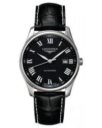 Longines Master  Automatic Men's Watch, Stainless Steel, Black Dial, L2.893.4.51.7