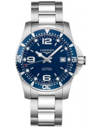Longines HydroConquest  Automatic Men's Watch, Steel & 18K Rose Gold, Blue Dial, L3.641.4.96.6