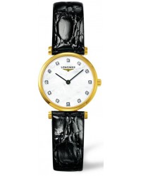 Longines La Grande Classique  Quartz Women's Watch, Stainless Steel, Mother Of Pearl & Diamonds Dial, L4.209.2.87.2