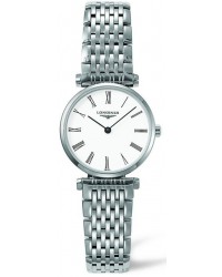 Longines La Grande Classique  Quartz Women's Watch, Stainless Steel, White Dial, L4.209.4.11.6