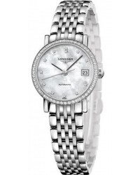 Longines Elegant  Automatic Women's Watch, Stainless Steel, Mother Of Pearl Dial, L4.309.0.87.6