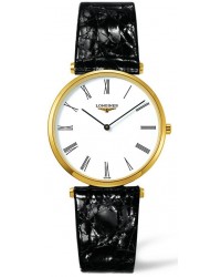 Longines La Grande Classique  Quartz Men's Watch, Gold Tone, White Dial, L4.709.2.11.2