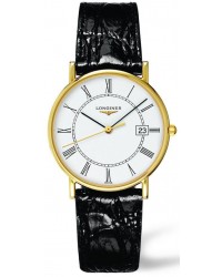Longines La Grande Classique  Quartz Women's Watch, 18K Yellow Gold, White Dial, L4.743.6.11.0