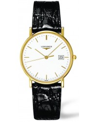 Longines La Grande Classique  Quartz Women's Watch, 18K Yellow Gold, White Dial, L4.743.6.12.0