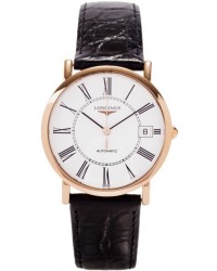 Longines Elegant  Automatic Women's Watch, 18K Rose Gold, White Dial, L4.778.8.11.0