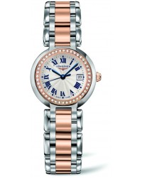 Longines PrimaLuna  Quartz Women's Watch, Stainless Steel, Cream Dial, L8.110.5.79.6