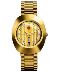 Rado Original  Automatic Men's Watch, Stainless Steel, Champagne & Diamonds Dial, R12413493
