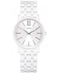 Rado Diamaster  Quartz Women's Watch, Ceramic, White Dial, R14065017