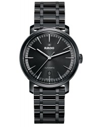 Rado Diamaster  Automatic Unisex Watch, Ceramic, Black Dial, R14073182
