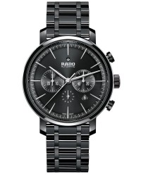 Rado Diamaster  Chronograph Automatic Men's Watch, Ceramic, Black Dial, R14075182