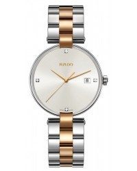 Rado Coupole  Quartz Men's Watch, Stainless Steel, Silver & Diamonds Dial, R22852713