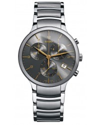 Rado Centrix  Chronograph Quartz Men's Watch, Stainless Steel, Grey Dial, R30122103