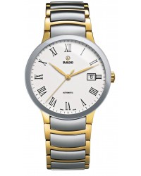 Rado Centrix  Automatic Unisex Watch, Stainless Steel, White Dial, R30529013