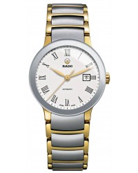 Rado Centrix  Automatic Women's Watch, Stainless Steel, White Dial, R30530013