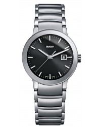 Rado Centrix  Quartz Women's Watch, Stainless Steel, Black Dial, R30928153