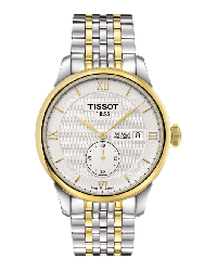 Tissot Le Locle  Automatic Men's Watch, Steel & 18K Yellow Gold, Silver Dial, T006.428.22.038.01