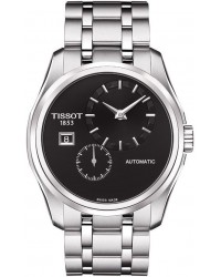 Tissot Couturier  Automatic Men's Watch, Stainless Steel, Black Dial, T035.428.11.051.00