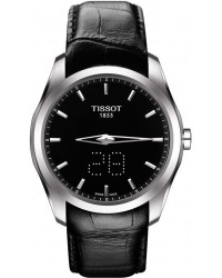 Tissot Couturier  Automatic Men's Watch, Stainless Steel, Black Dial, T035.446.16.051.00