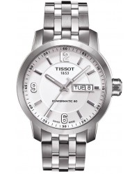 Tissot PRC200  Automatic Men's Watch, Stainless Steel, White Dial, T055.430.11.017.00