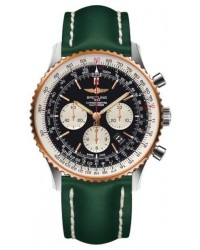 Breitling Navitimer 01  Automatic Men's Watch, Stainless Steel & Rose Gold, Black Dial, UB012721.BE18.190X
