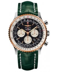Breitling Navitimer 01  Automatic Men's Watch, Stainless Steel & Rose Gold, Black Dial, UB012721.BE18.752P