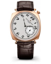 Vacheron Constantin Historiques  Manual Winding Men's Watch, 18K Rose Gold, Silver Dial, 82035/000R-9359