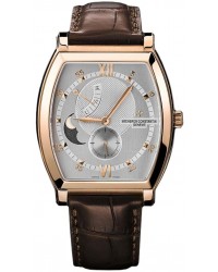 Vacheron Constantin Malte  Manual Winding Men's Watch, 18K Rose Gold, Silver Dial, 83080/000R-9407