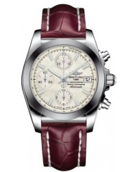 Breitling Galactic 41  Automatic Men's Watch, Stainless Steel, White Dial, W1331012.A774.720P