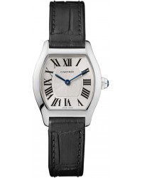 Cartier Tortue  Automatic Women's Watch, 18K White Gold, Silver Dial, W1556361